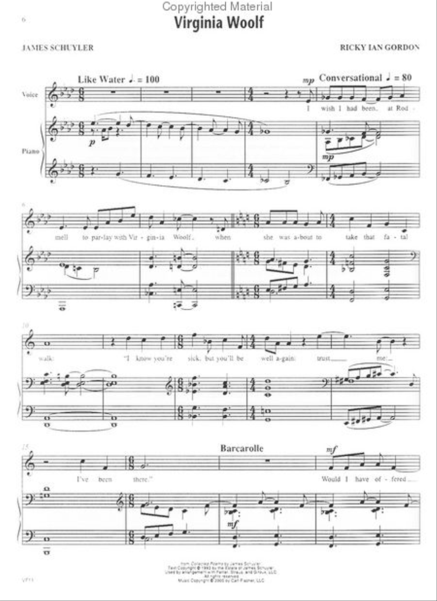Songs Of Our Time Soprano Voice scores gallery preview page 2