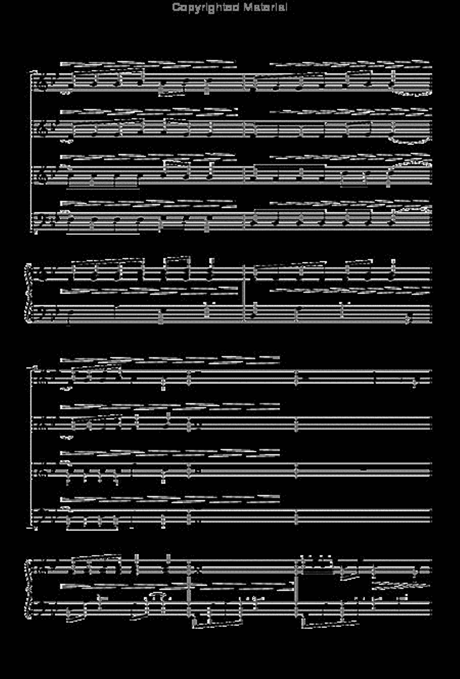 When I Think of You - SATB Octavo 4-Part scores gallery preview page 4