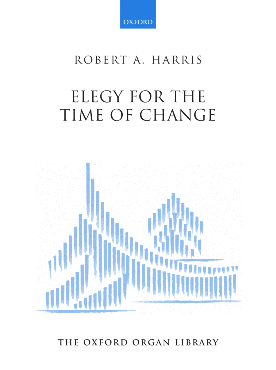 Elegy for the Time of Change Organ scores gallery preview page 1
