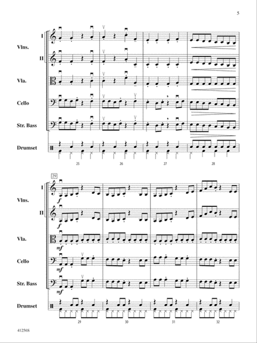 Zuma Breakers: Score String Orchestra scores gallery preview page 5