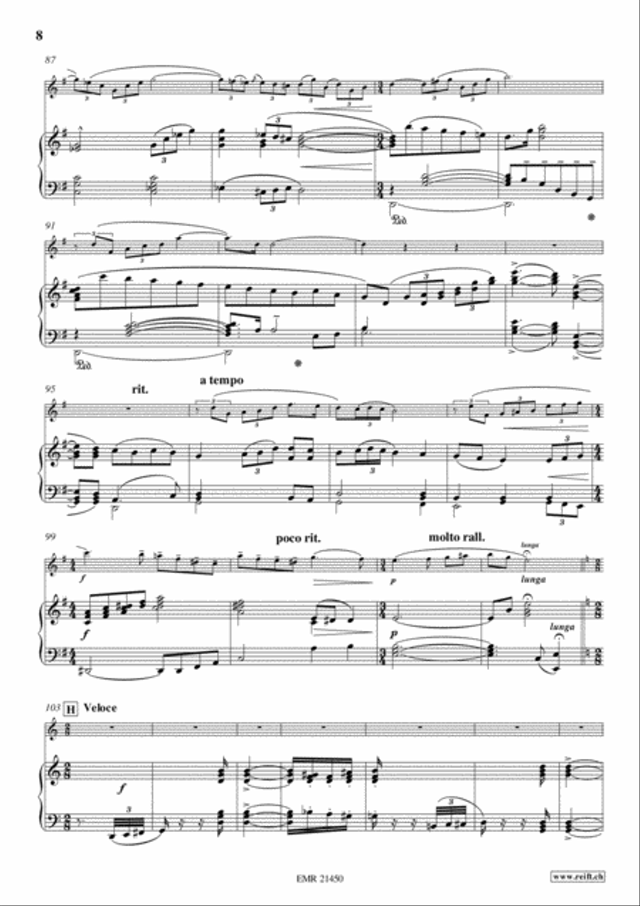 Concerto No. 7 Alto Recorder scores gallery preview page 8