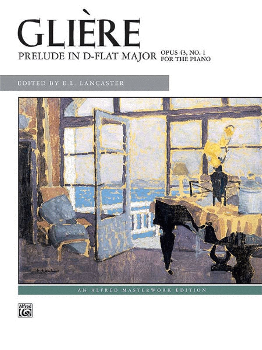 Glière: Prelude in D-flat Major, Opus 43, No. 1 Small Ensemble scores gallery preview page 1