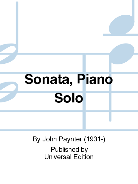 Sonata, Piano Solo