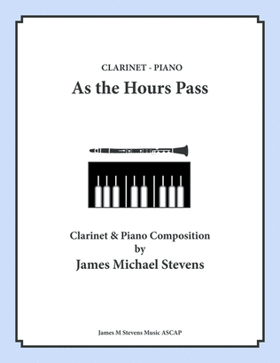 As the Hours Pass - Clarinet & Piano
