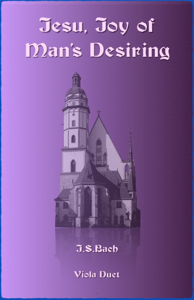 Jesu Joy of Man's Desiring, J S Bach, Viola Duet image number null