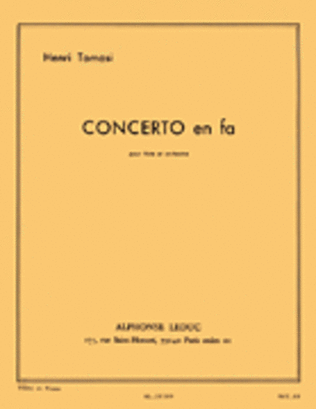Book cover for Concerto in F Major