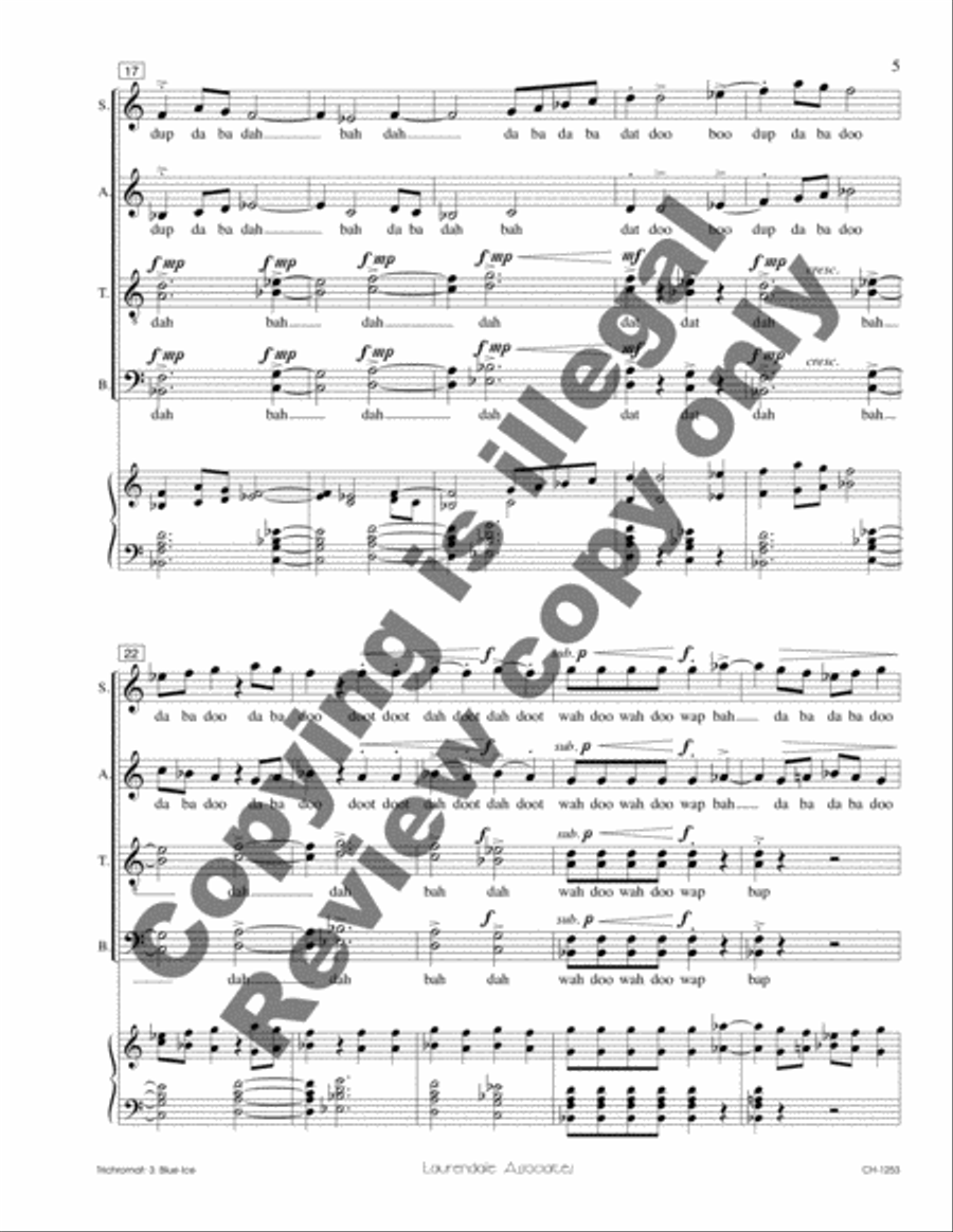 Blue Ice Divisi scores gallery preview page 5