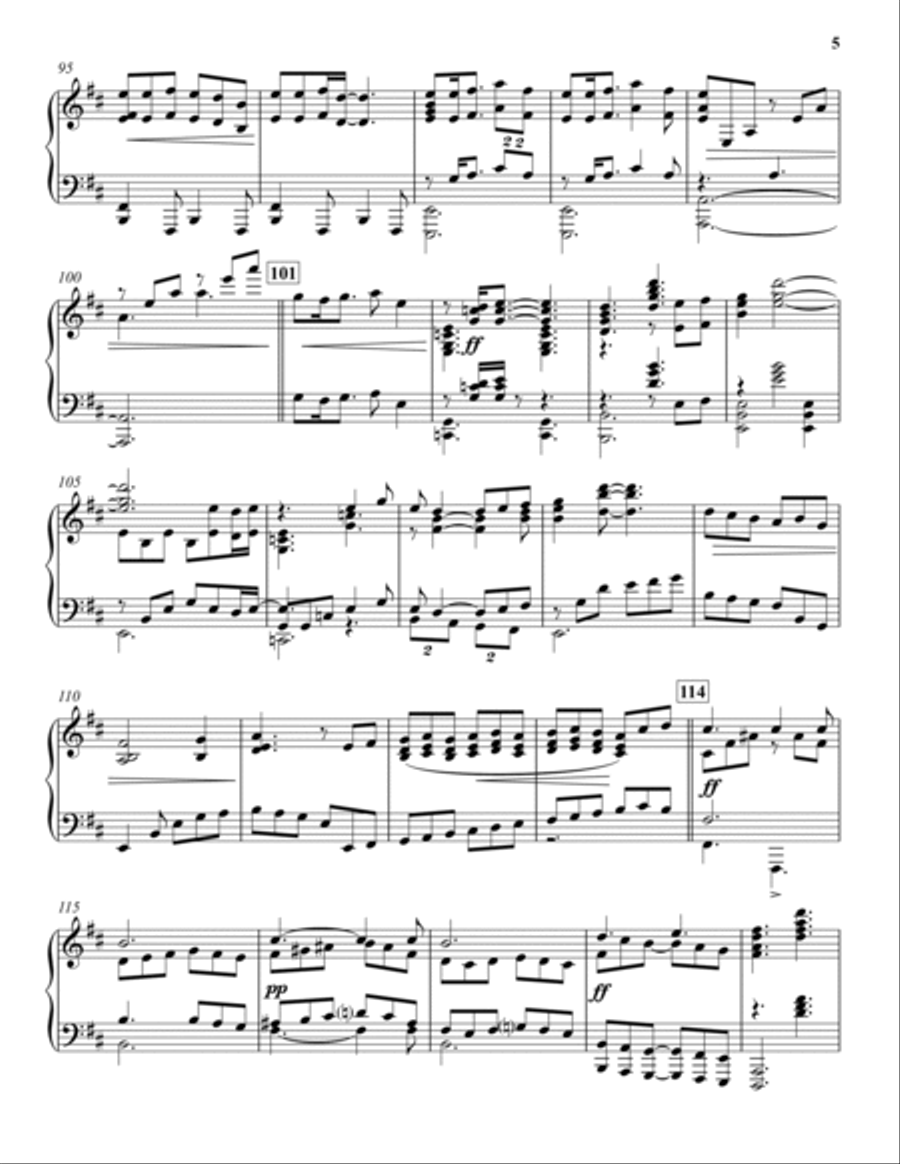 How Many Kings Piano Solo scores gallery preview page 5