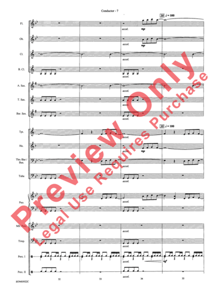Belwin Beginning Band Kit #1 Concert Band scores gallery preview page 10