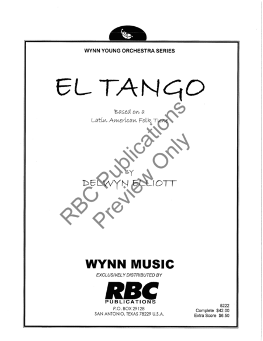 El Tango Full Orchestra scores gallery preview page 2
