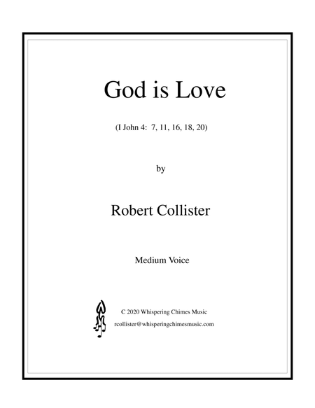 God is Love (medium voice) image number null