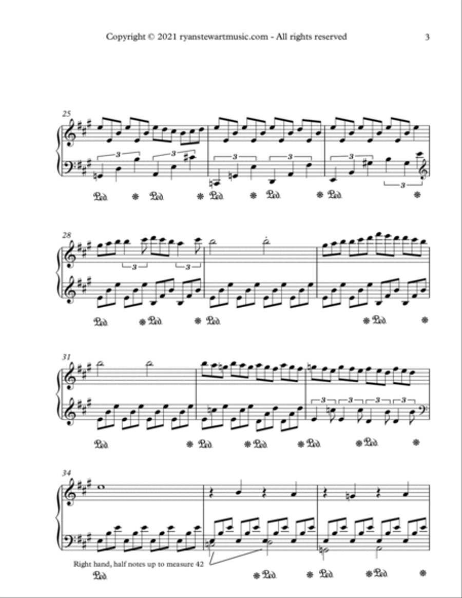 Old Irish Piano Piano Solo scores gallery preview page 3
