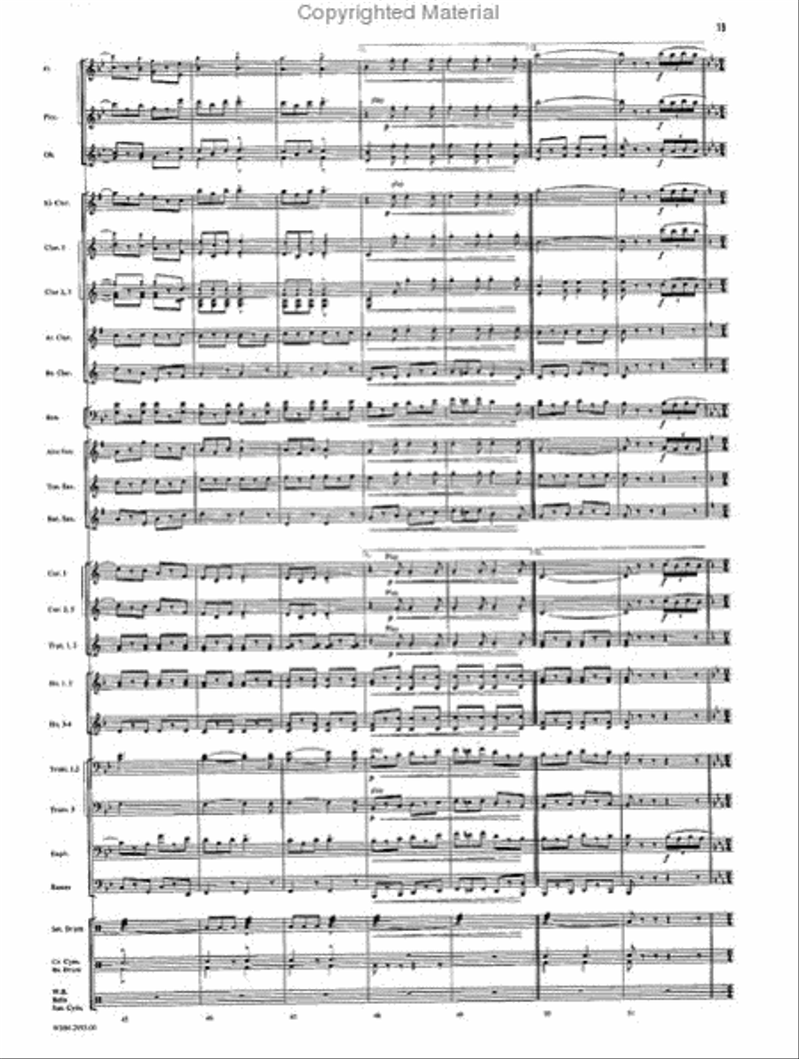 The Free Lance The Free Lance Concert Band scores gallery preview page 9