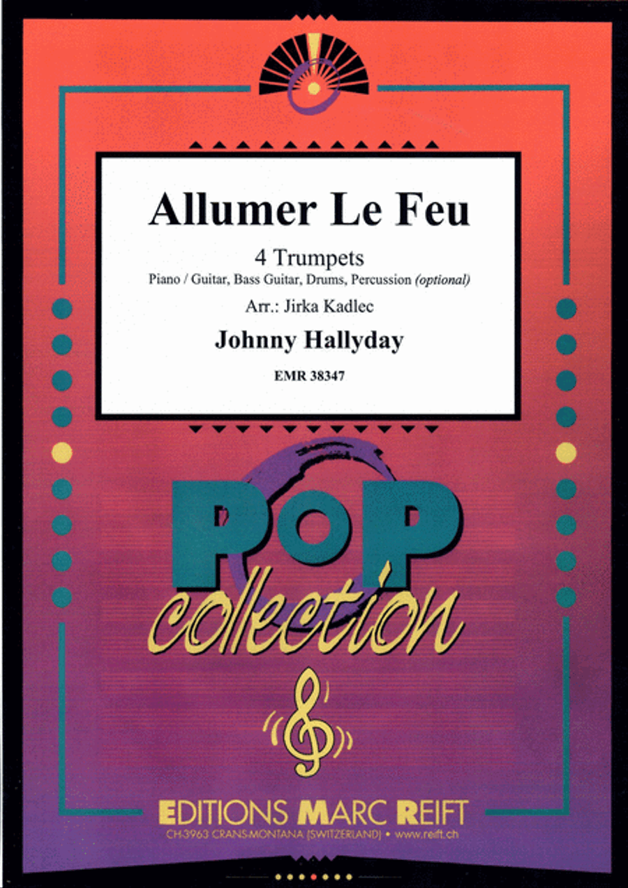 Allumer Le Feu Trumpet scores gallery preview page 1