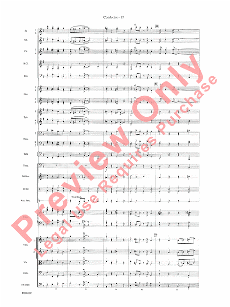 A Salute to the Big Apple Full Orchestra scores gallery preview page 19