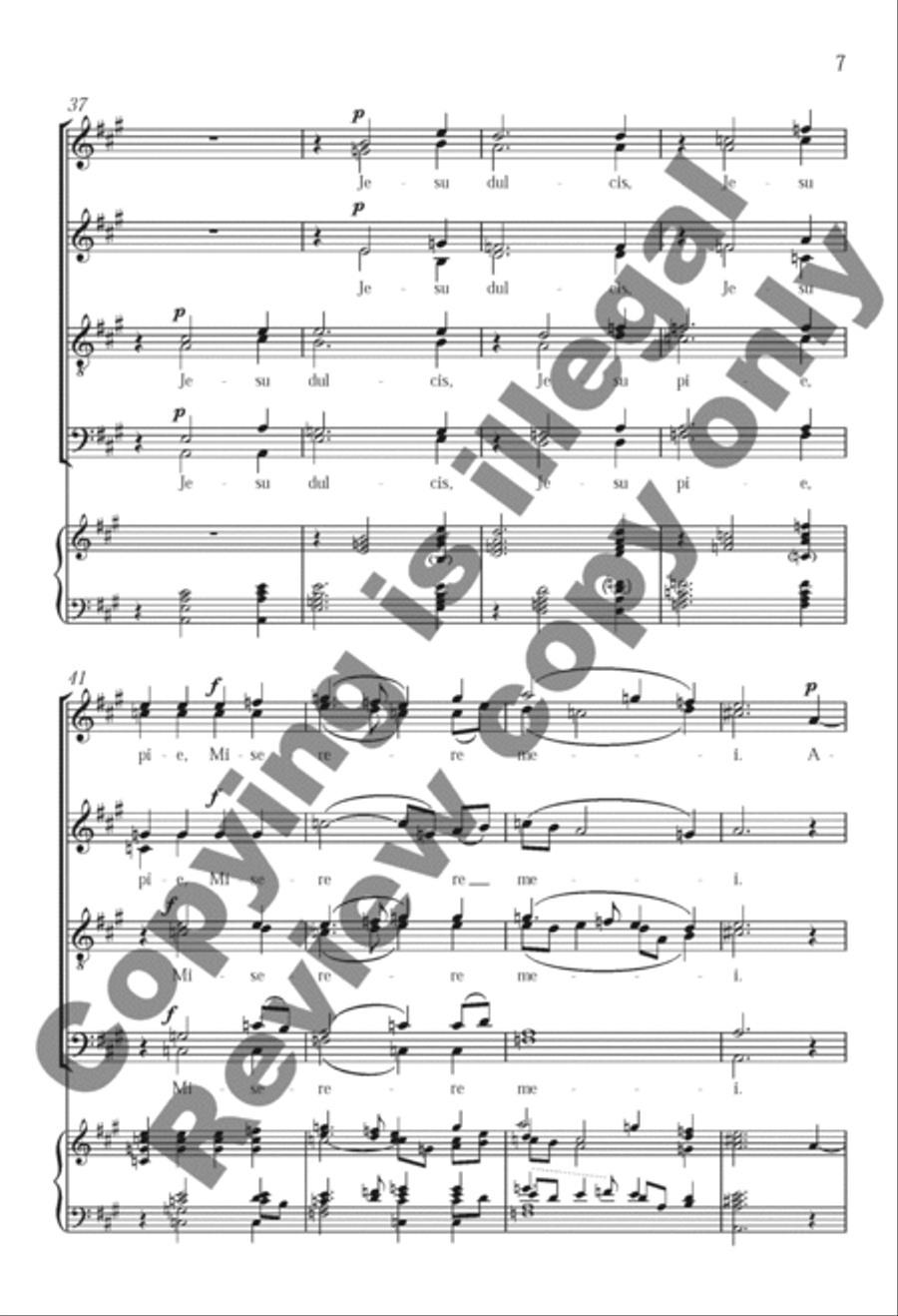 Ave verum Corpus Ave verum Corpus Divisi scores gallery preview page 14