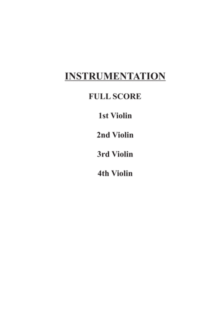Carmen: 2 Pieces for Violin Quartet image number null