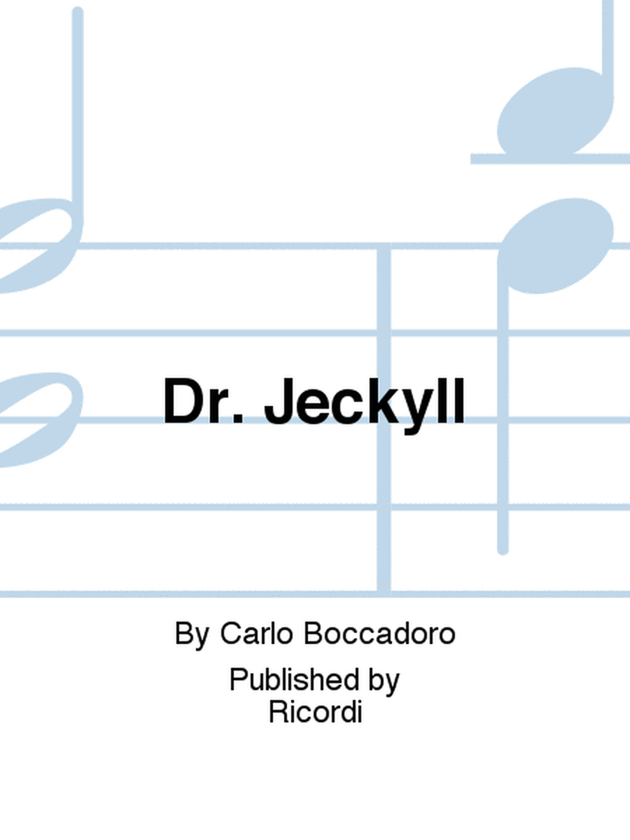 Dr. Jeckyll