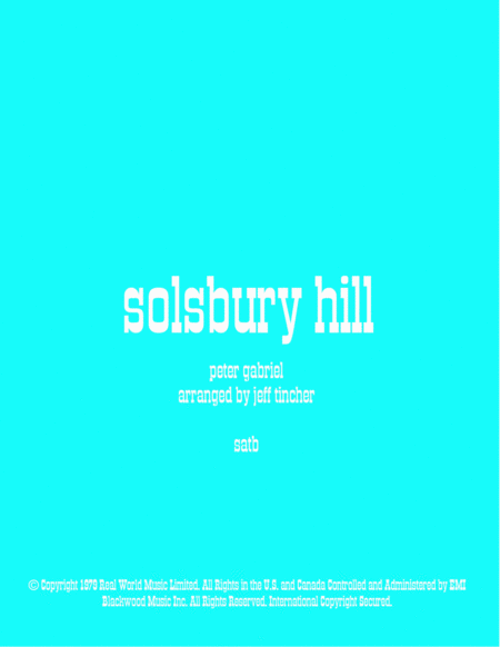 Solsbury Hill image number null