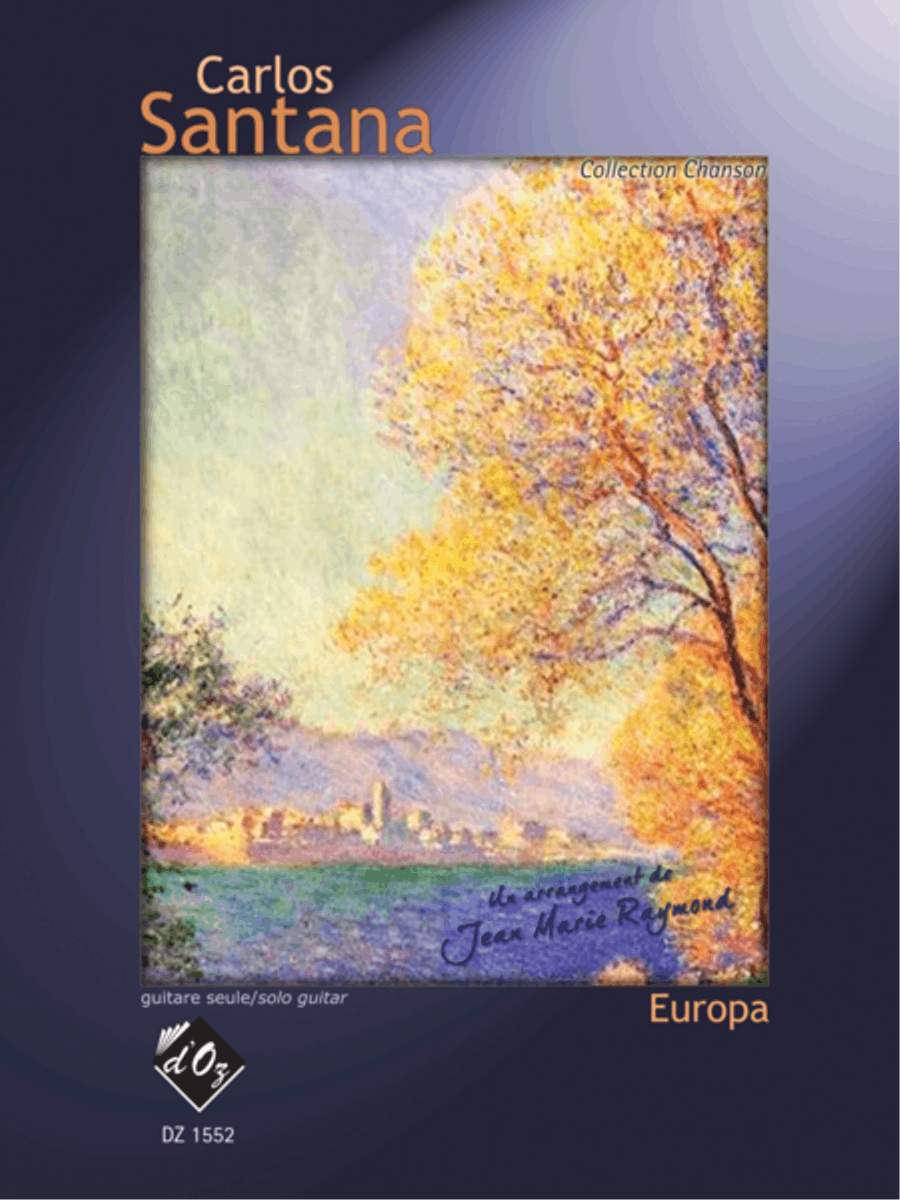 Europa Europa Classical Guitar scores gallery preview page 1