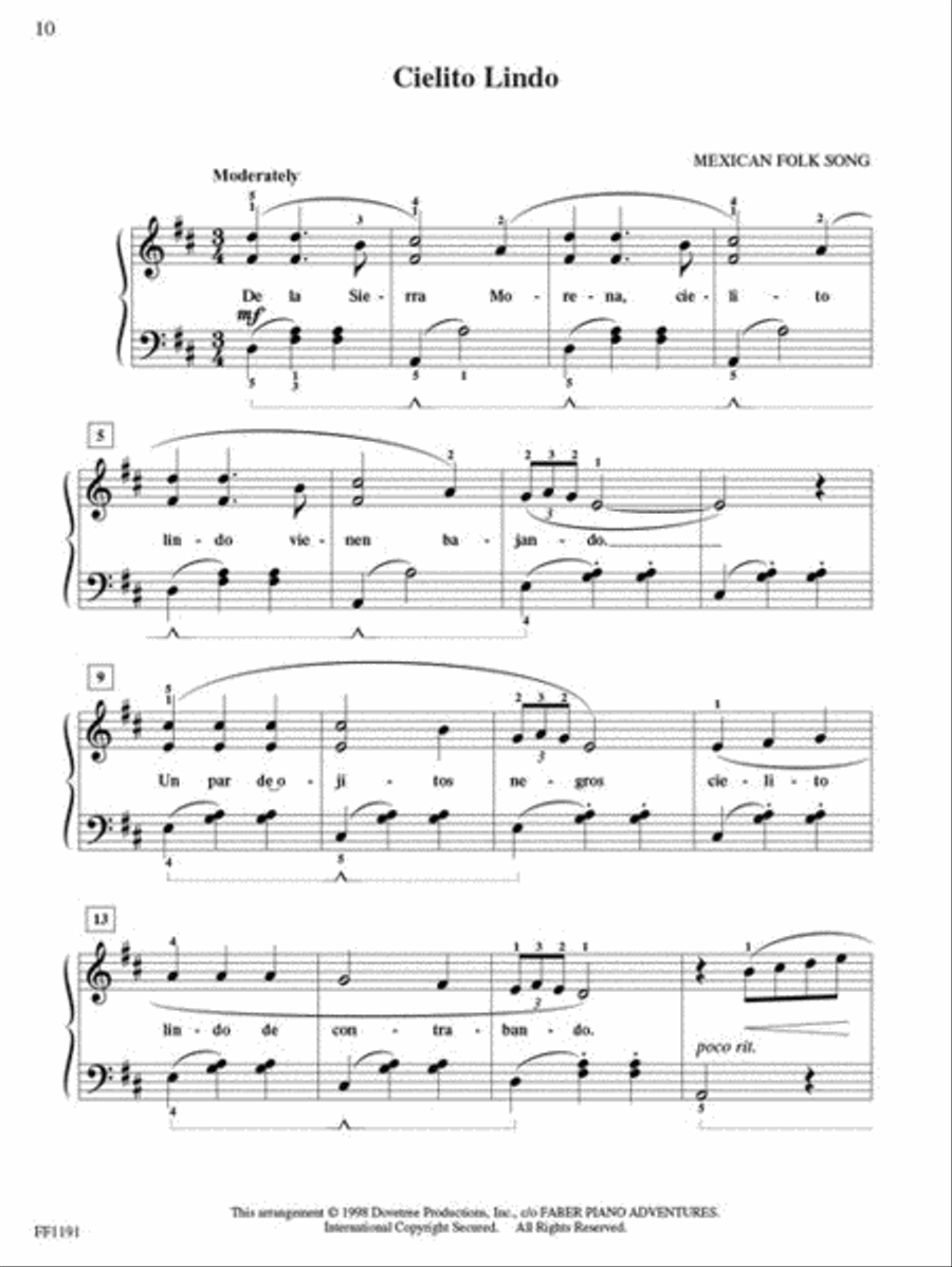 BigTime® Piano Favorites Piano Method scores gallery preview page 5
