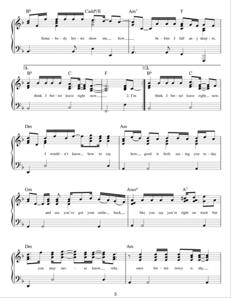 Leave Right Now Voice scores gallery preview page 3