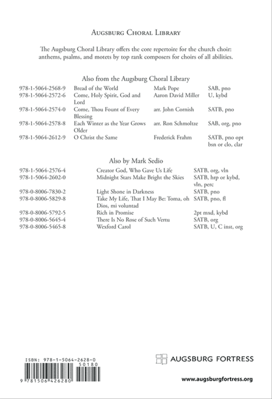 Wonder of Wonders Unison Choir scores gallery preview page 17