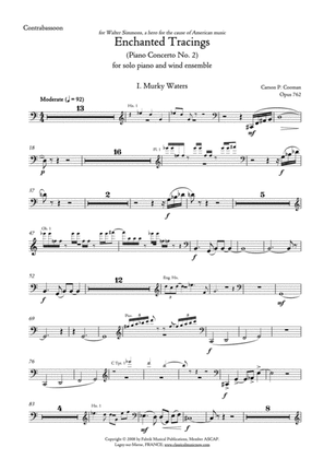 Carson Cooman Enchanted Tracings (Piano Concerto No. 2) (2008) for solo piano and wind ensemble,cont