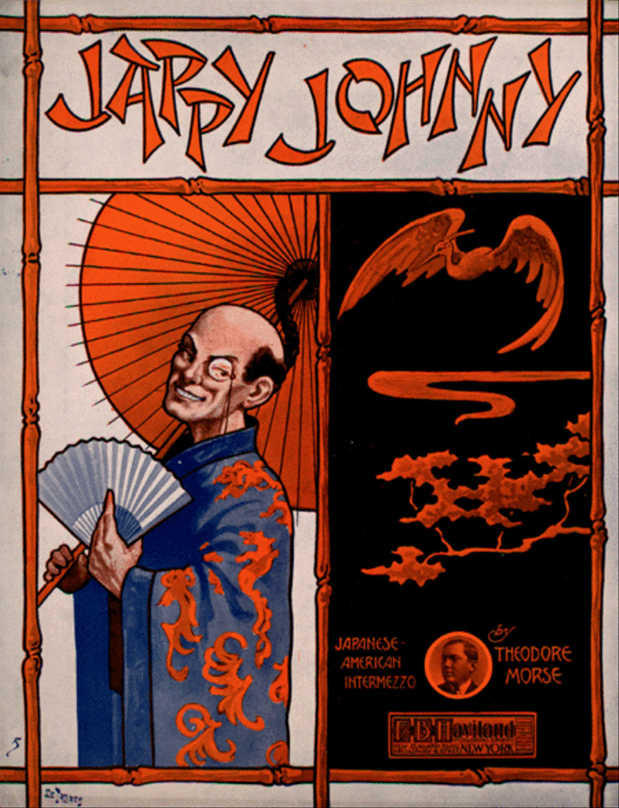 Jappy Johnny. Japanese-American Intermezzo Piano Solo scores gallery preview page 1