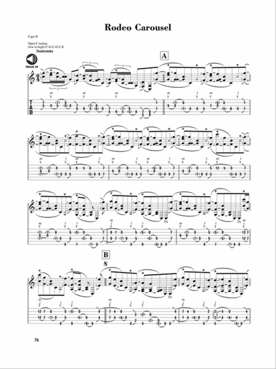 Fingerstyle Guitar Tunings: DADGAD & Beyond Fingerpicking Guitar scores gallery preview page 5