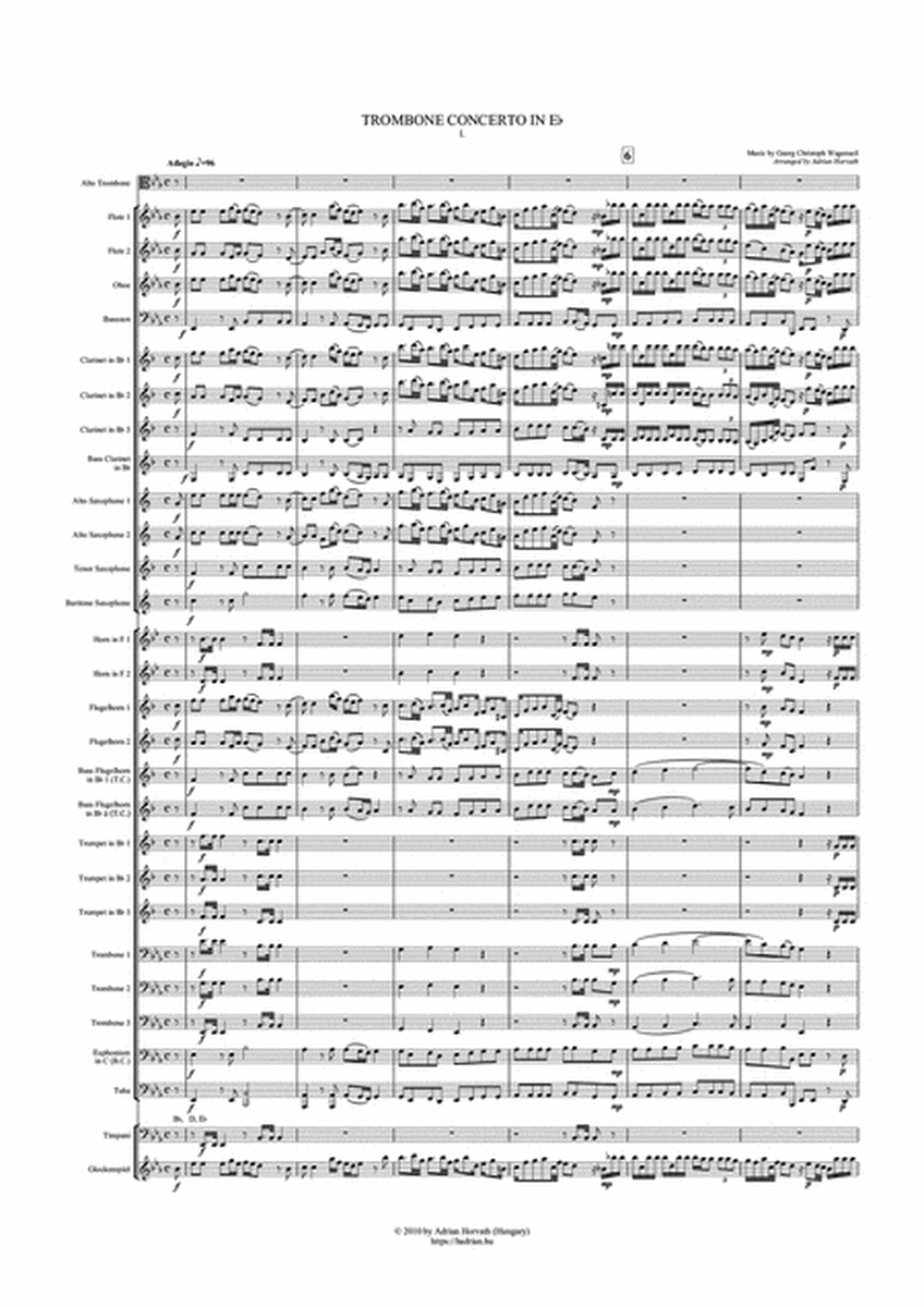 Trombone Concerto in Eb