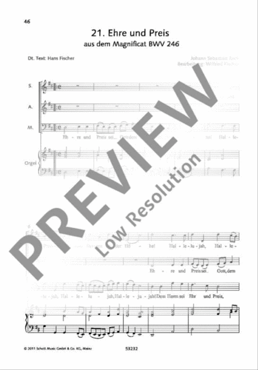 Ehre und Preis A Cappella scores gallery preview page 2