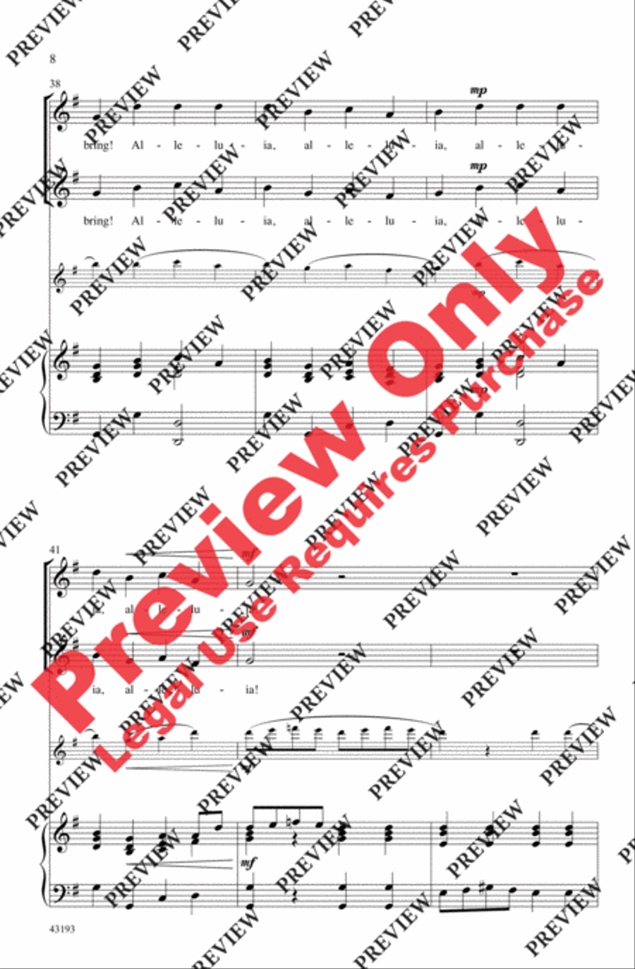 Jubilate! Joy We Bring! 2-Part scores gallery preview page 8