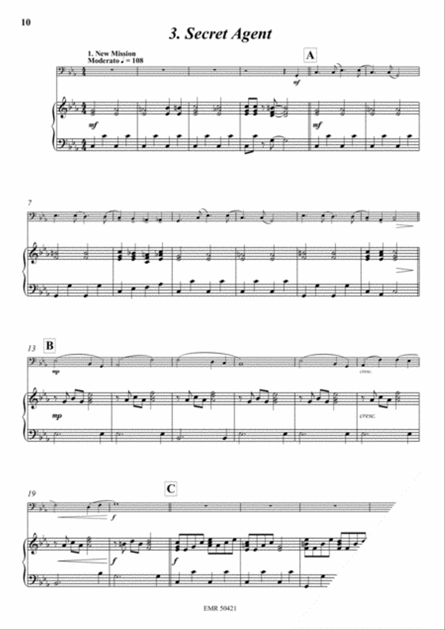 My First Concertinos Volume 4 Trombone scores gallery preview page 6