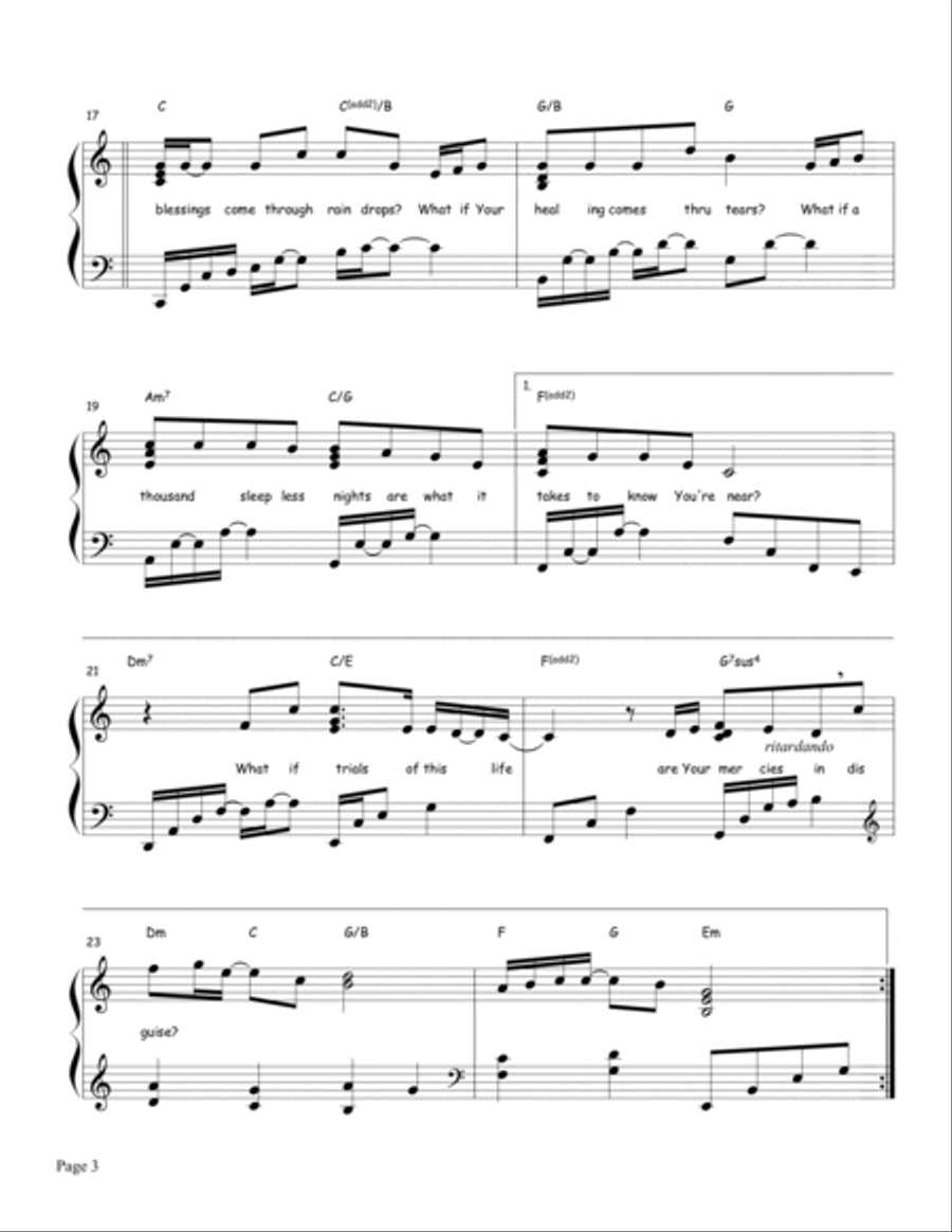 Blessings Blessings Harp scores gallery preview page 3