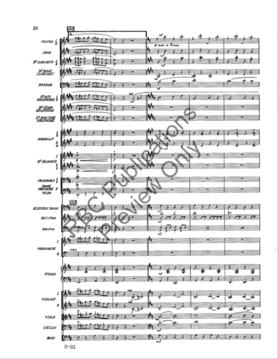 Wildwood Flower Full Orchestra scores gallery preview page 21