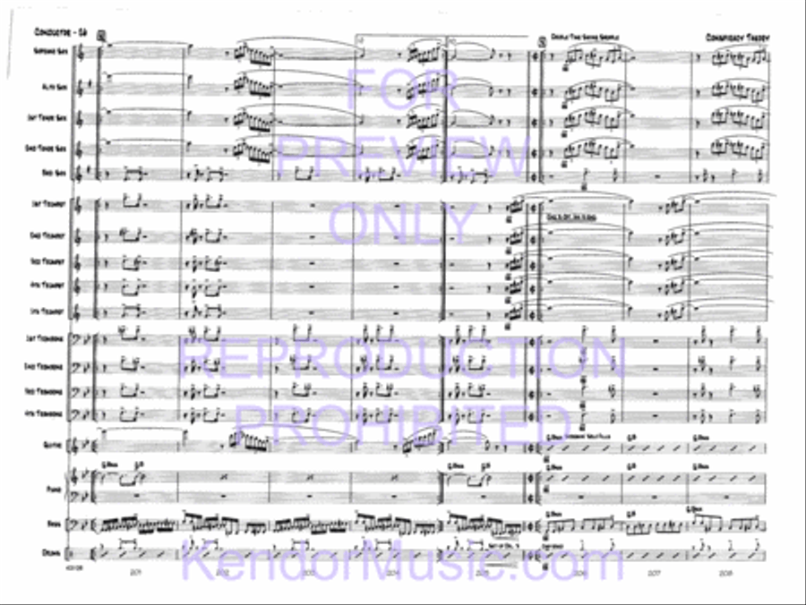 Conspiracy Theory Jazz Ensemble scores gallery preview page 28