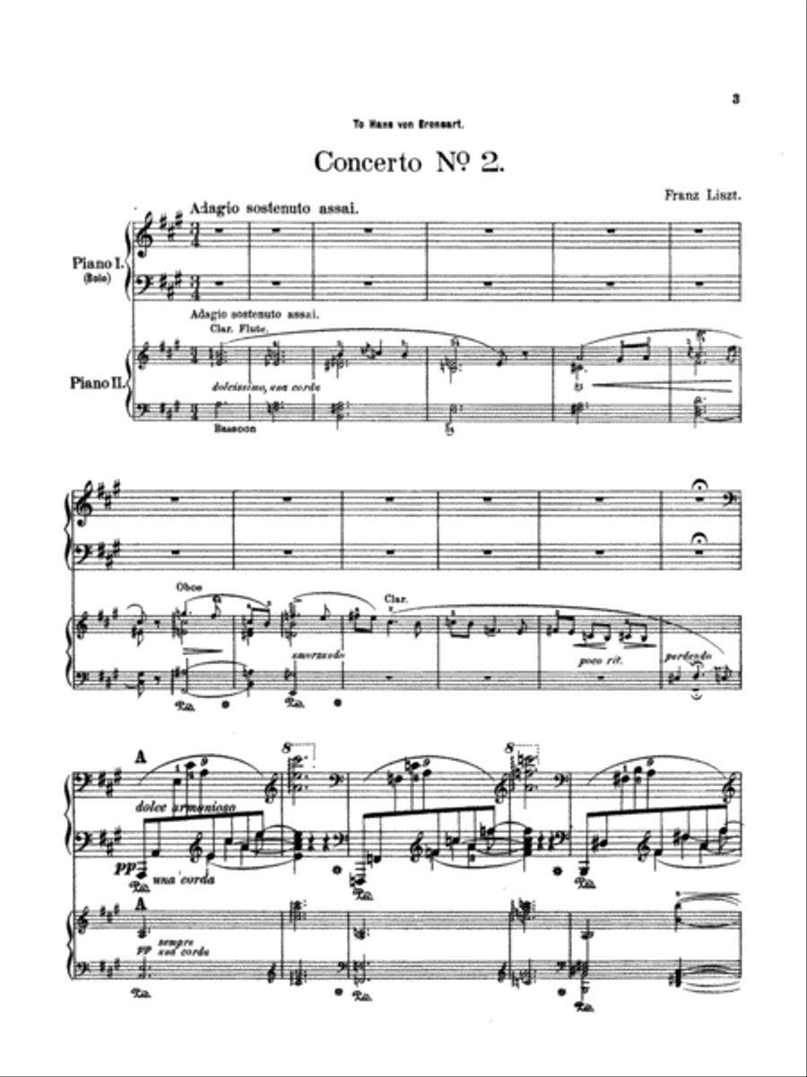 Piano Concerto No. 2 in A Major Small Ensemble scores gallery preview page 4