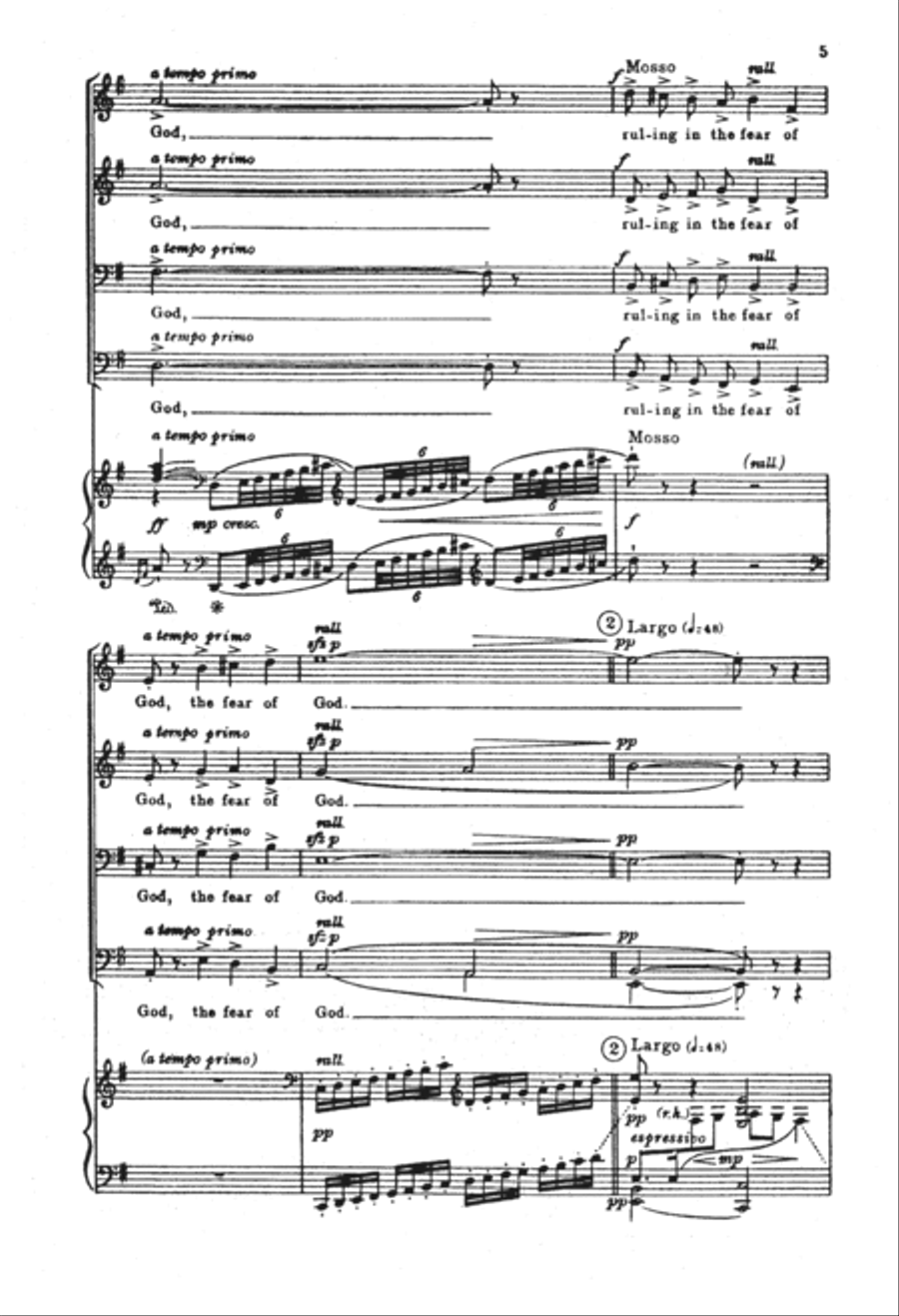 The Last Words of David The Last Words of David TTBB scores gallery preview page 4