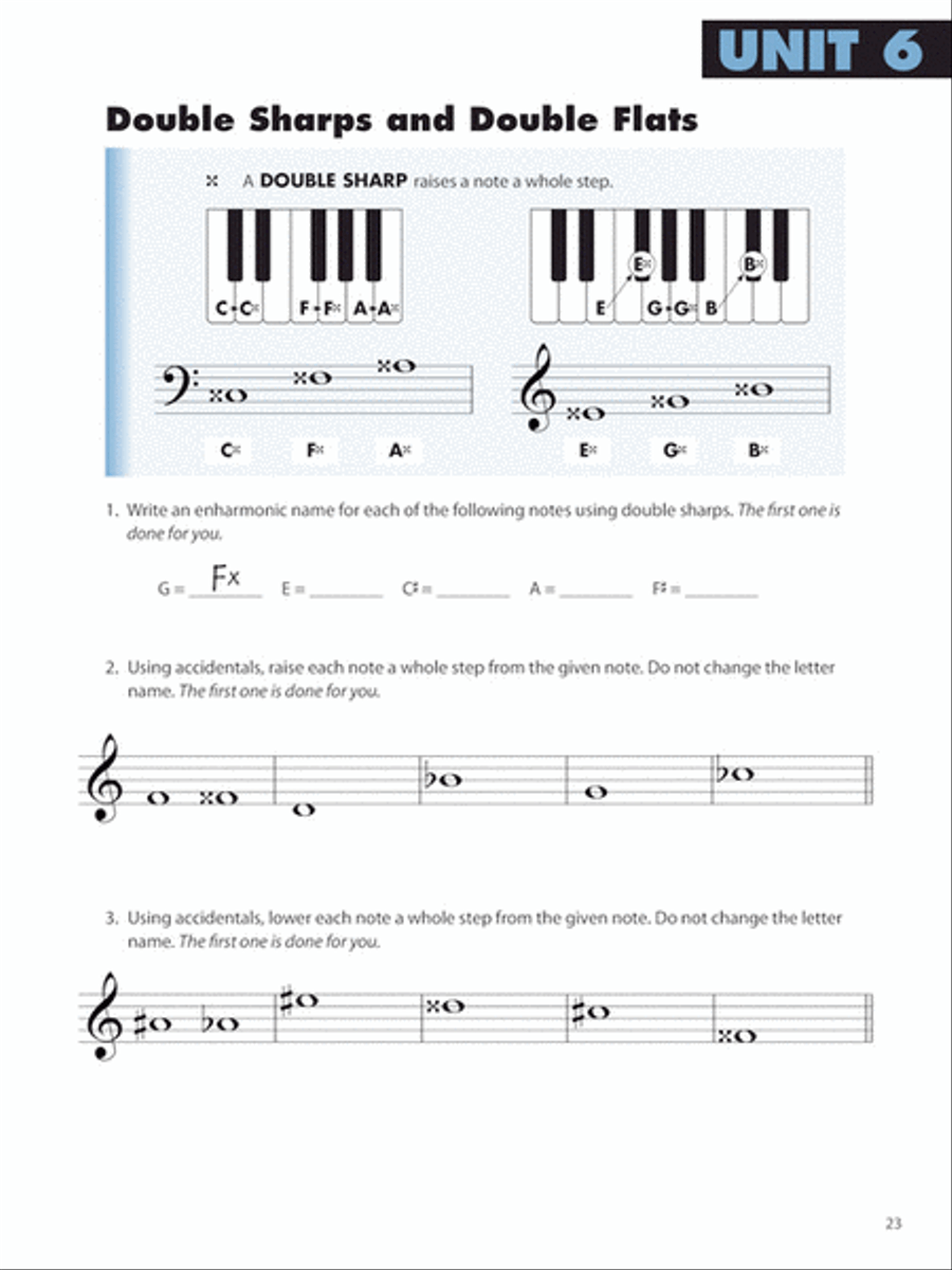 Essential Elements Piano Theory – Level 7