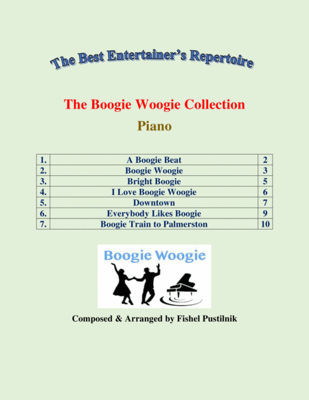 "The Boogie Woogie Collection" for Piano image number null
