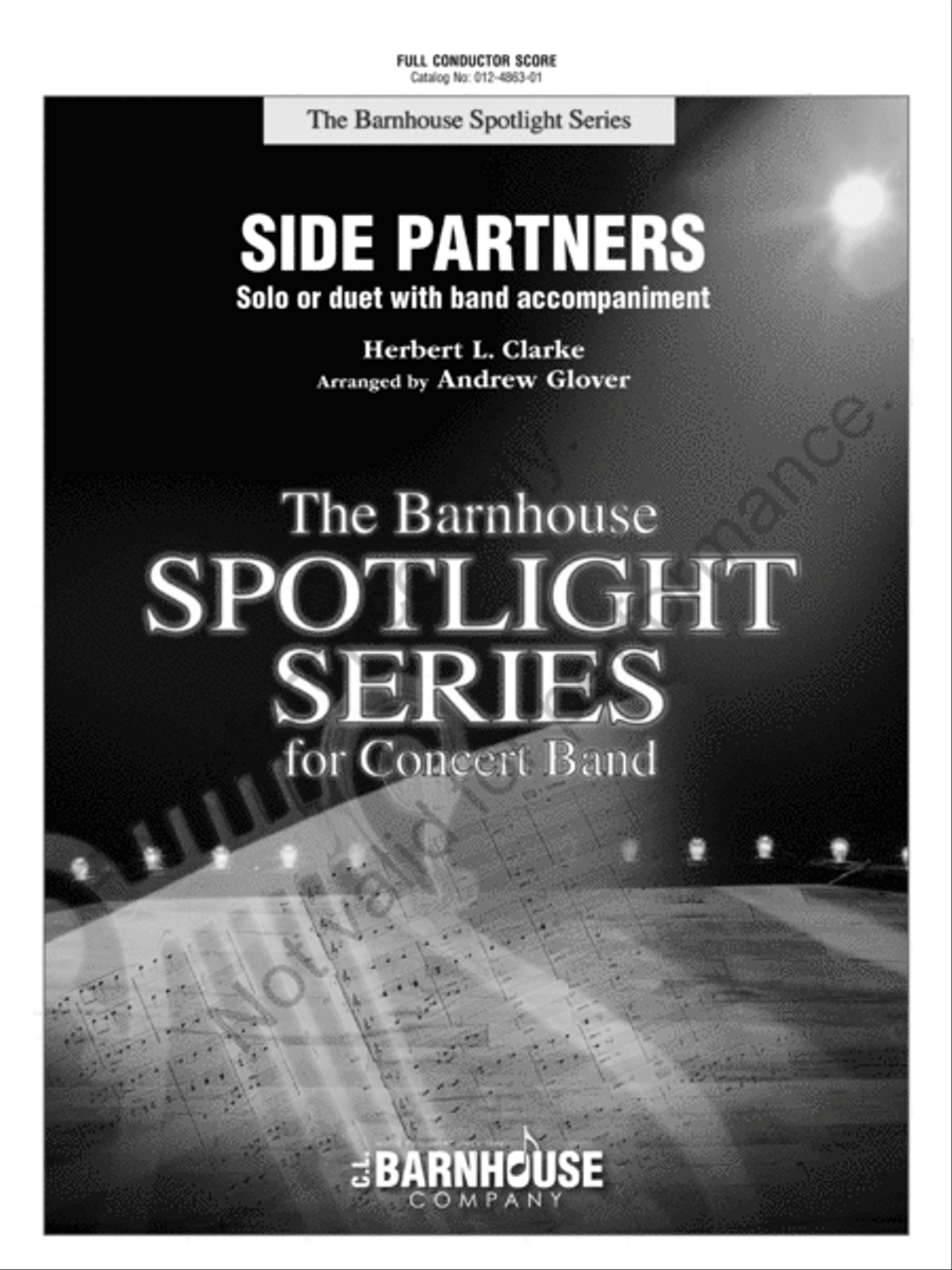 Side Partners Concert Band scores gallery preview page 2