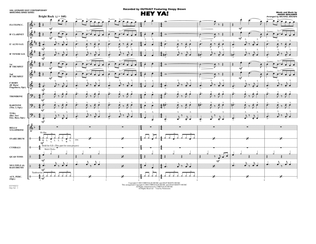 Hey Ya! (arr. Michael Brown) - Conductor Score (Full Score)