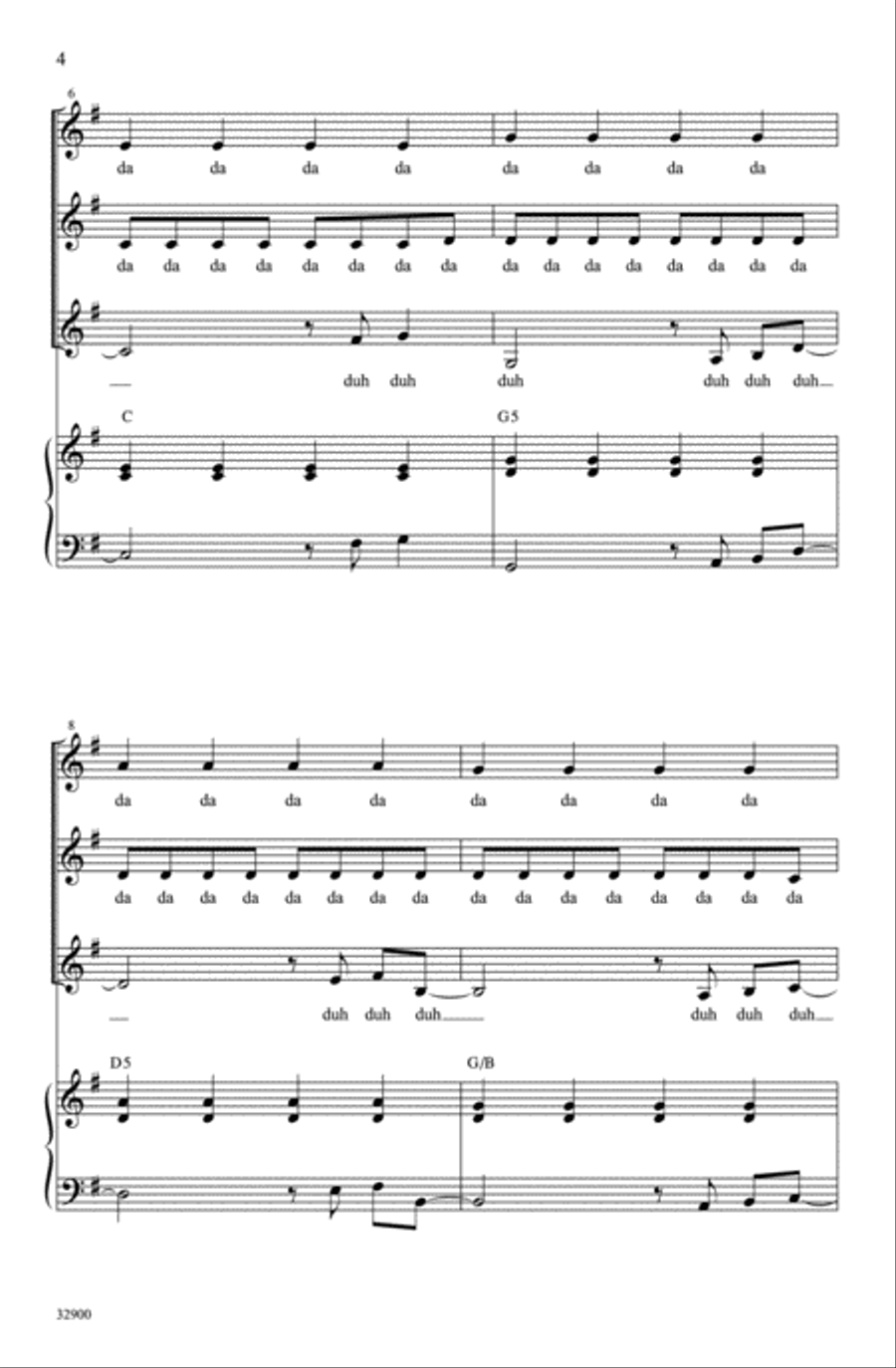 Don't Stop Believin' Don't Stop Believin' Women's Choir scores gallery preview page 3