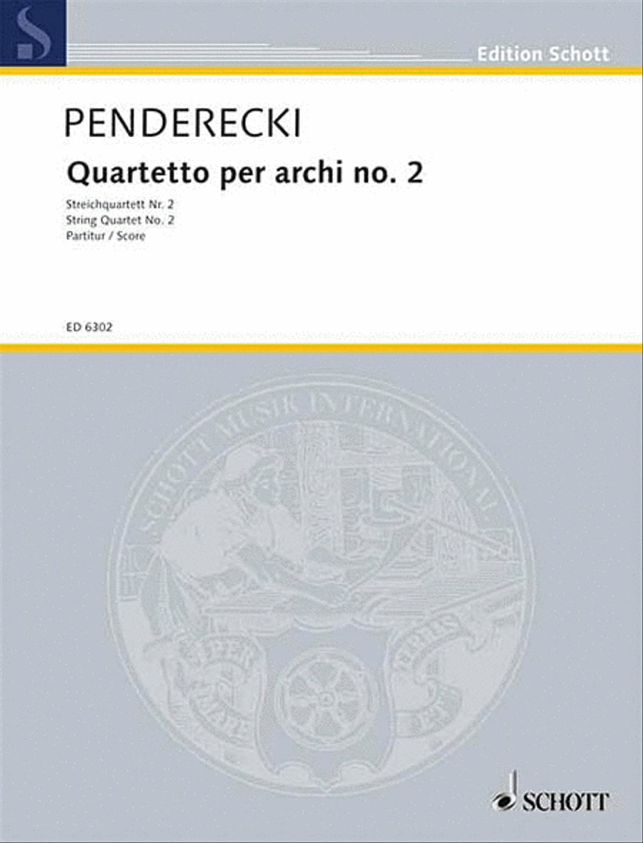 String Quartet No. 2 String Quartet scores gallery preview page 1