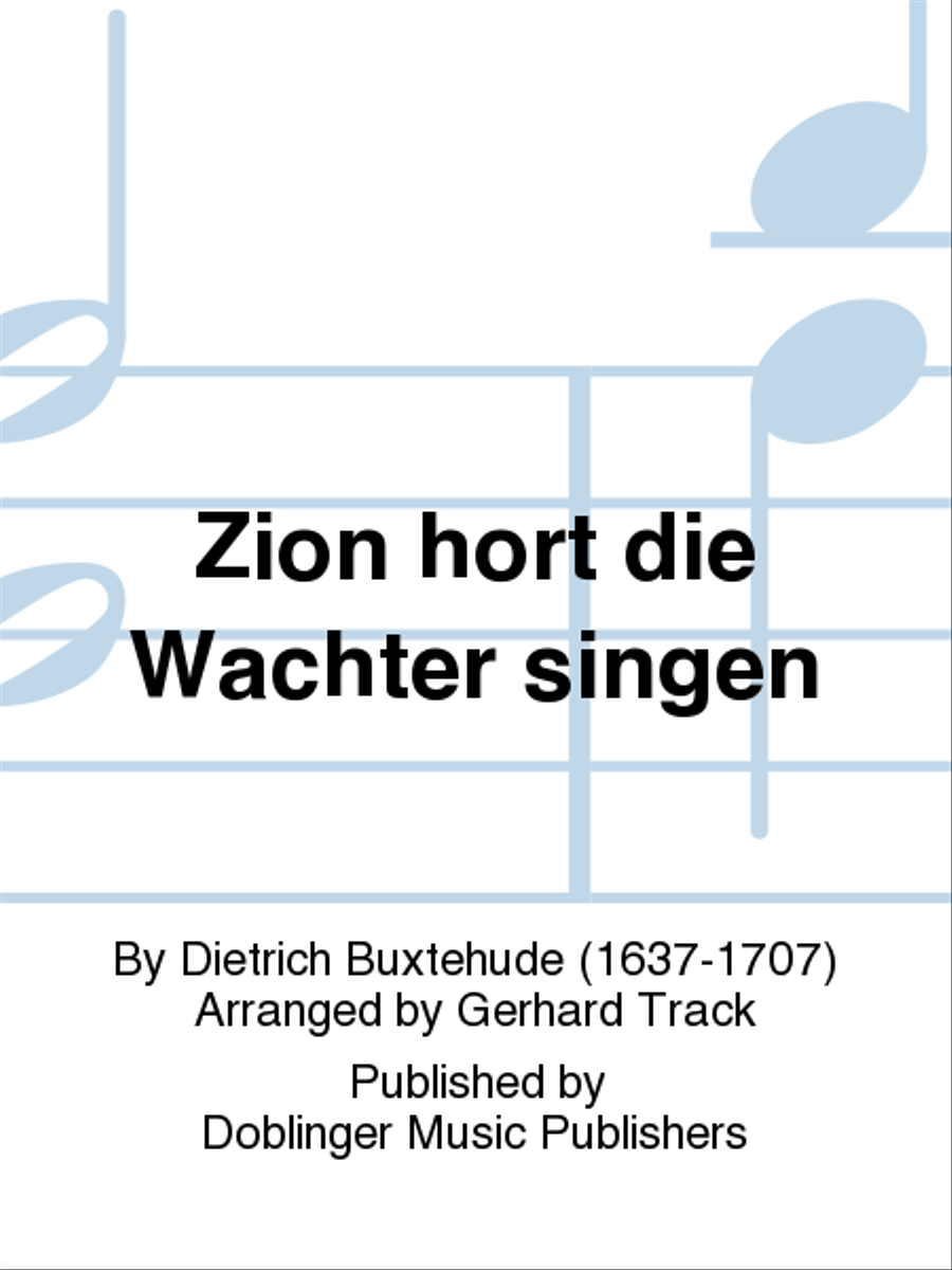 Zion hort die Wachter singen SA scores gallery preview page 1
