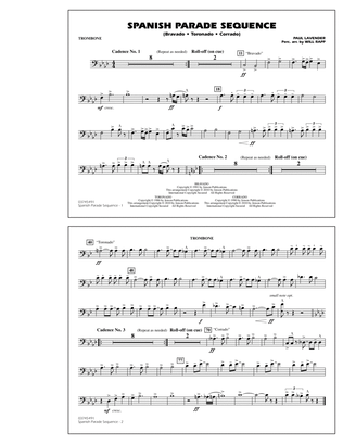 Spanish Parade Sequence - Trombone