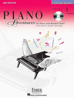 Piano Adventures Lesson Book 1 Book/CD 2Nd Edition