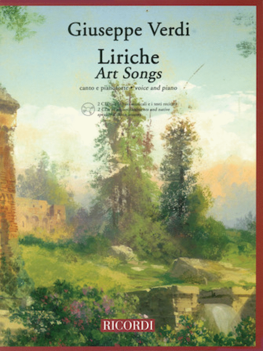 Art Songs (liriche) For Voice And Piano - Bk/2cds