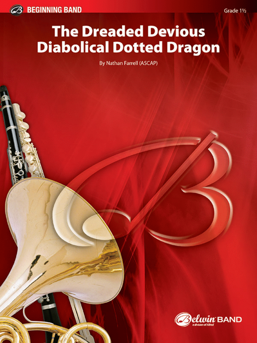 The Dreaded Devious Diabolical Dotted Dragon Concert Band scores gallery preview page 1